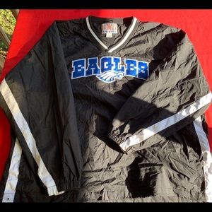 Eagles BAW men’s vintage windbreaker  size 2XL